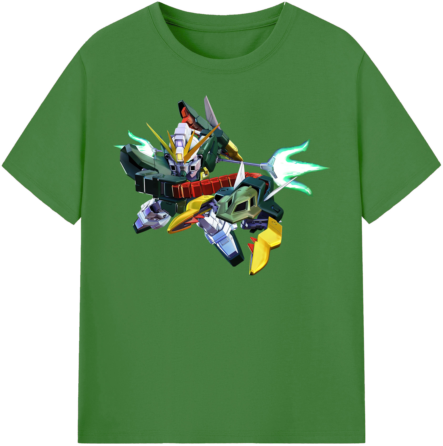 （画像用） 機動戦士ガンダム Mobile Suit Gundam レディースカジュアルプリントTシャツ（綿100％）